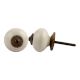Cream Antique Fitting Ceramic Dresser Knob